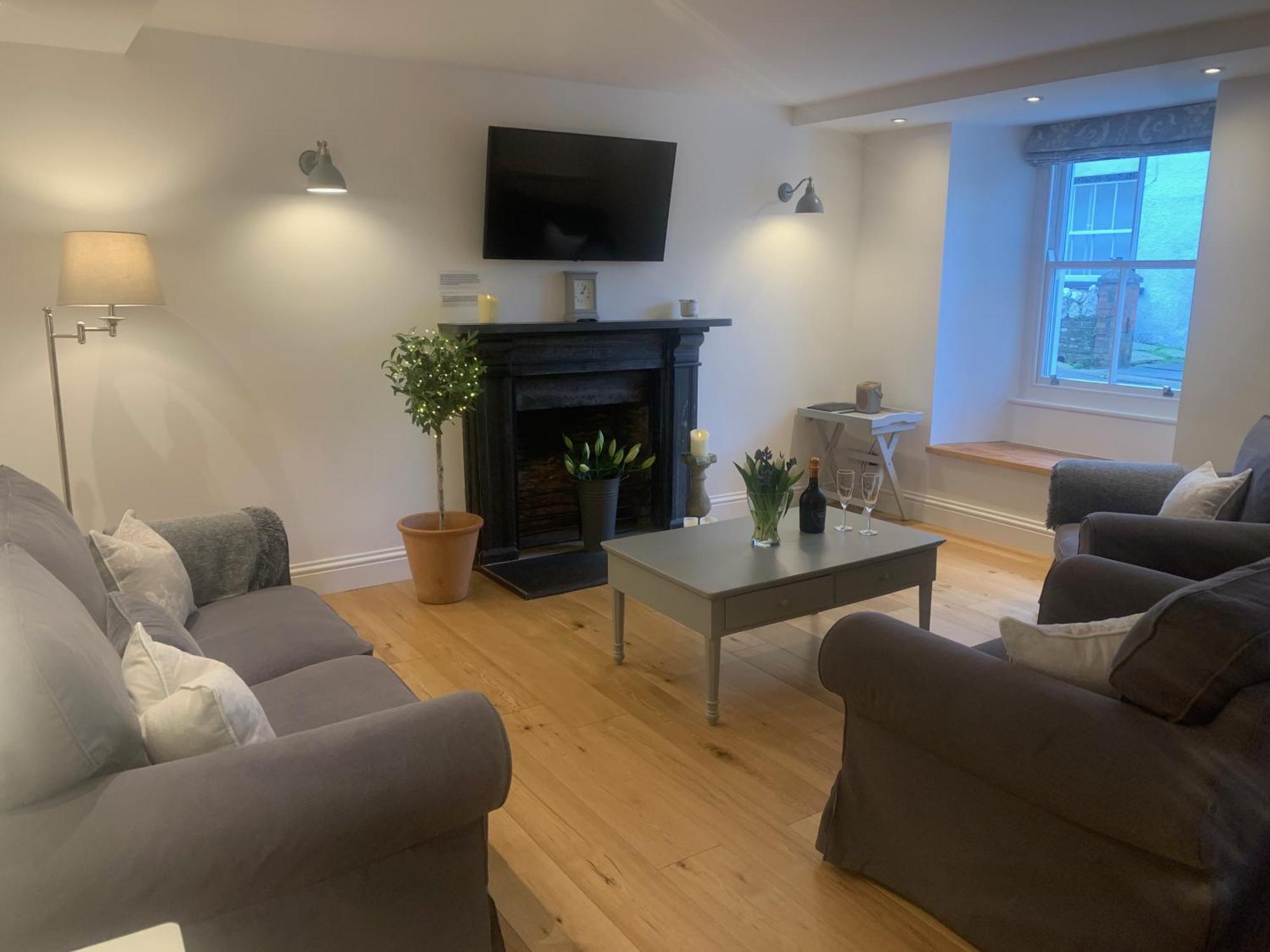 Georgian Holiday Apartment In Boscastle Eksteriør bilde